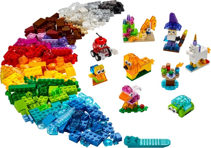 LEGO® Creative Transparent Bricks 11013