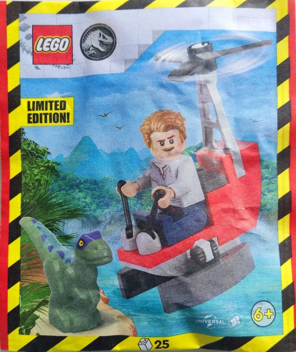LEGO® Owen with Helicopter 122403