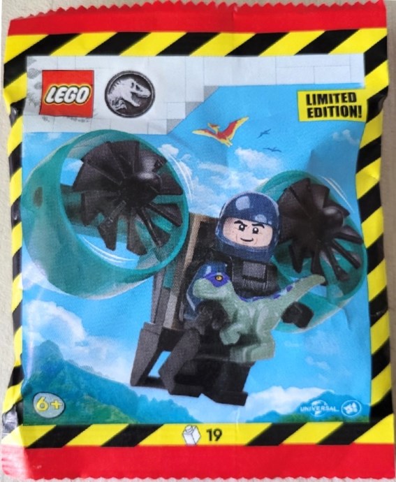 LEGO® Guard with Jet Pack and Raptor 122505