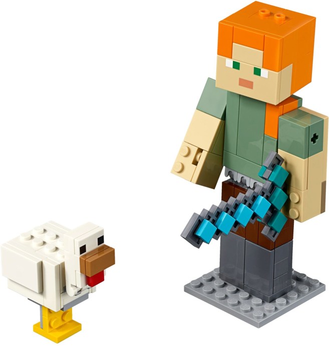 LEGO® Minecraft Alex BigFig with Chicken 21149