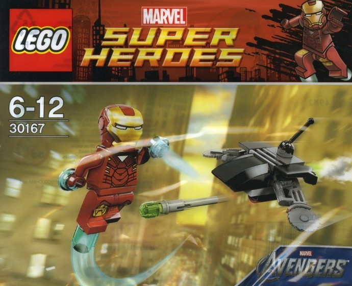 LEGO® Iron Man vs. Fighting Drone 30167