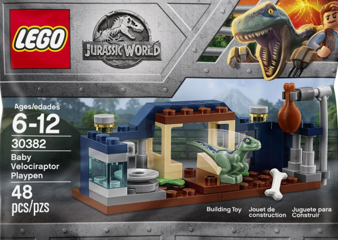 LEGO® Baby Velociraptor Playpen 30382