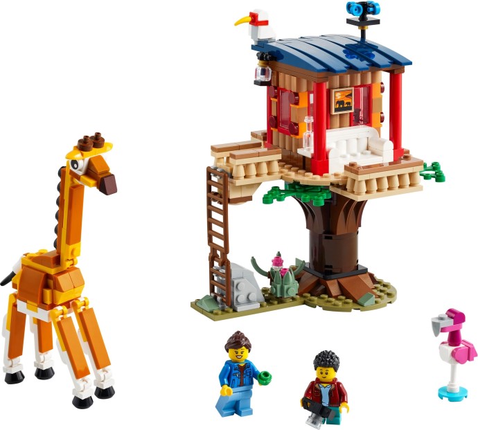 LEGO® Safari Wildlife Tree House 31116