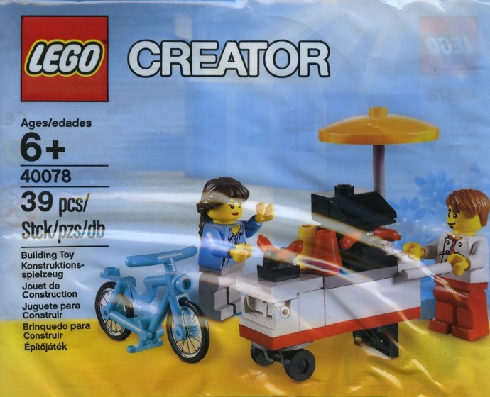 LEGO® Hot Dog Cart 40078