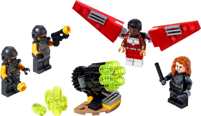 LEGO® Falcon & Black Widow Team Up 40418