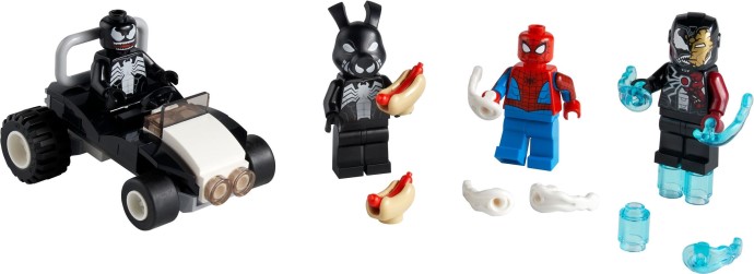 LEGO® Spider-Man versus Venom and Iron Venom 40454