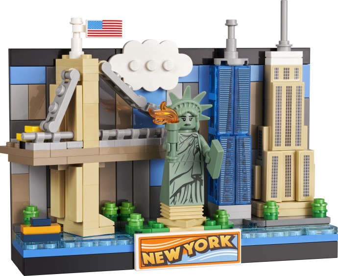 LEGO® New York Postcard 40519