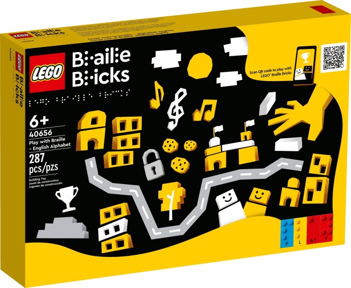 LEGO® Play with Braille - English Alphabet 40656