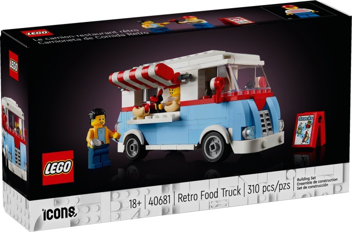 LEGO® Retro Food Truck 40681