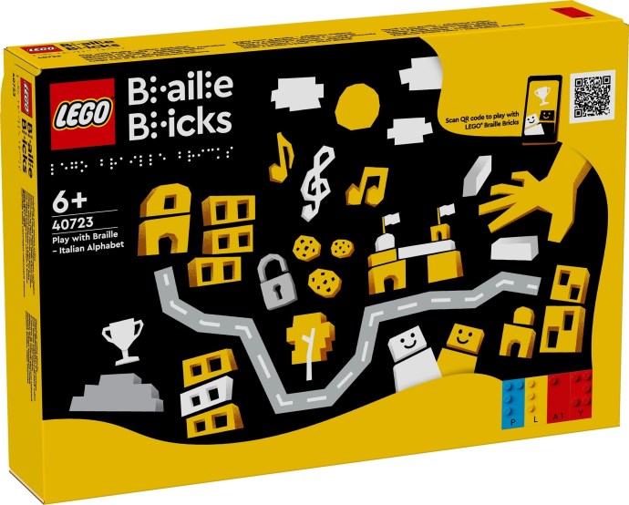 LEGO® Play with Braille - Italian Alphabet 40723