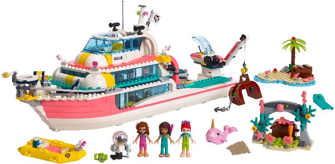 LEGO® Rescue Mission Boat 41381