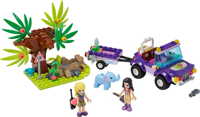 LEGO® Baby Elephant Jungle Rescue 41421