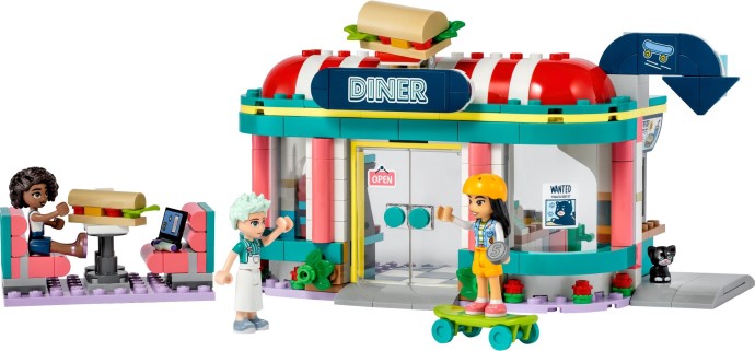 LEGO® Heartlake Downtown Diner 41728