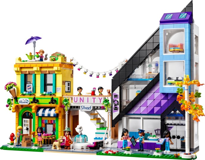 LEGO® Downtown Flower and Design Stores 41732