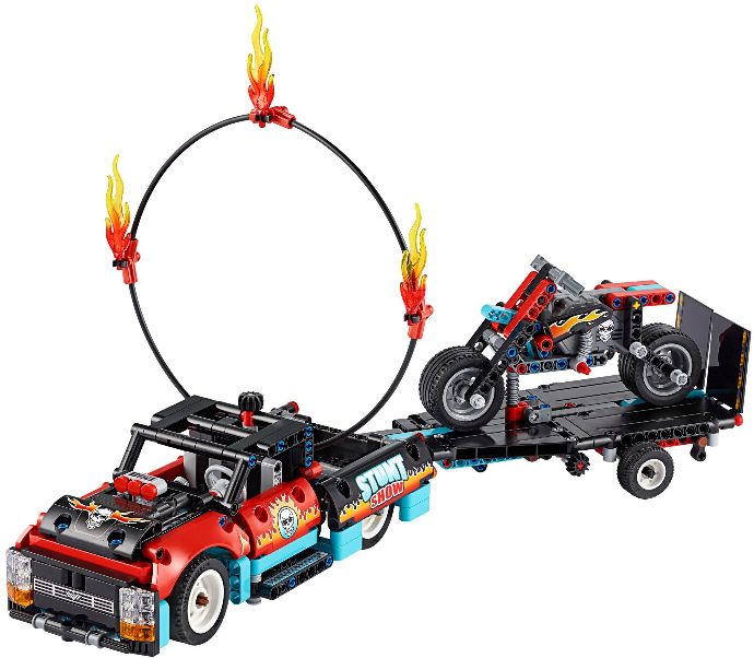 LEGO® Stunt Show Truck & Bike 42106