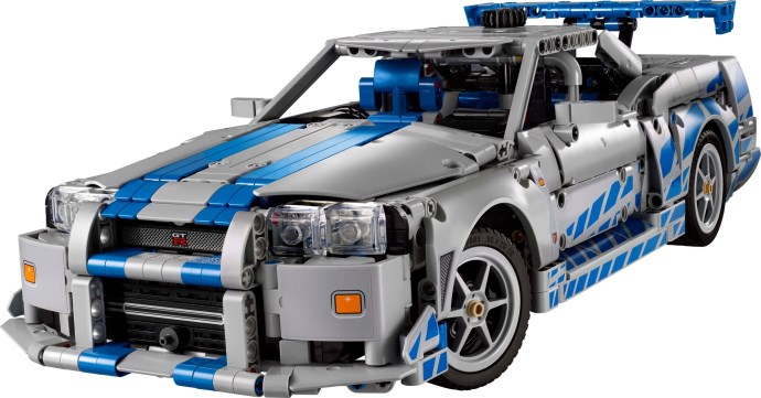 LEGO® 2 Fast 2 Furious Nissan Skyline GT-R (R34) Car 42210