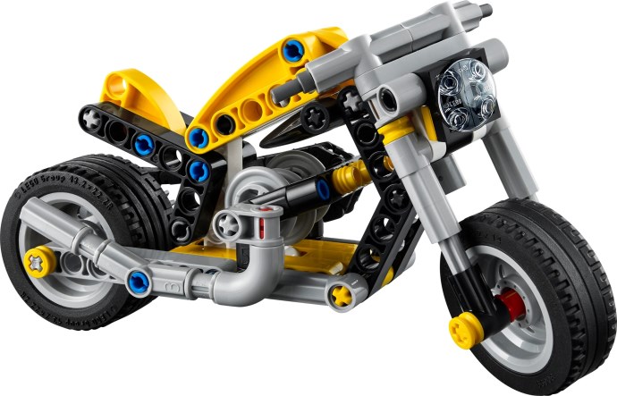 LEGO® Yellow Motorcycle 42225
