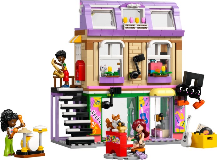 LEGO® Music Store & Apartment 42653