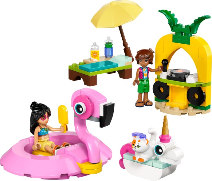 LEGO® Unicorn & Flamingo Pool Party 42658