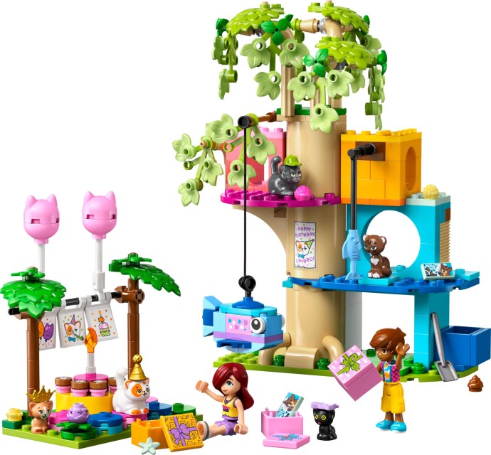 LEGO® Cat Birthday Party & Tree House 42666
