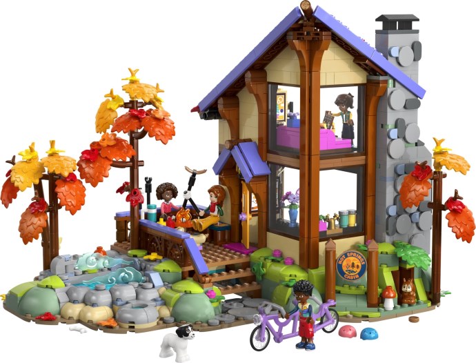 LEGO® Cozy Fall Forest Cabin 42705