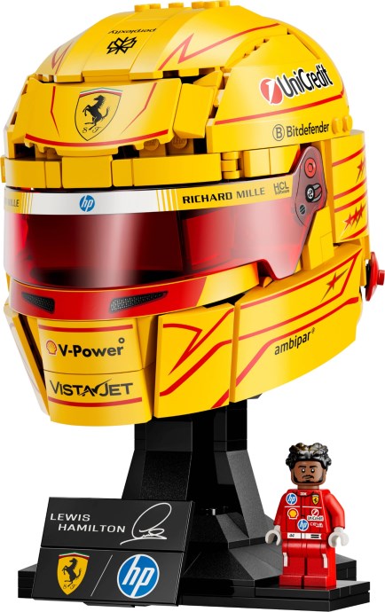 LEGO® Scuderia Ferrari HP Lewis Hamilton Helmet 43022