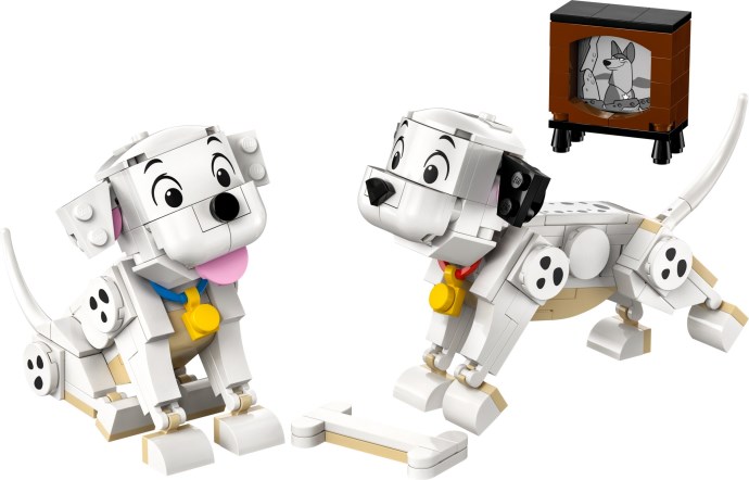 LEGO® Lucky & Penny 101 Dalmatians Puppies 43271