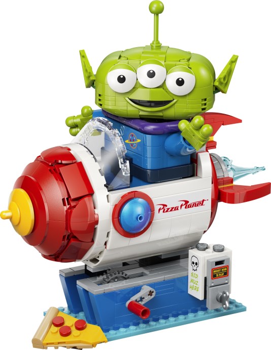 LEGO® Alien with Pizza Planet Rocket Ride 43307