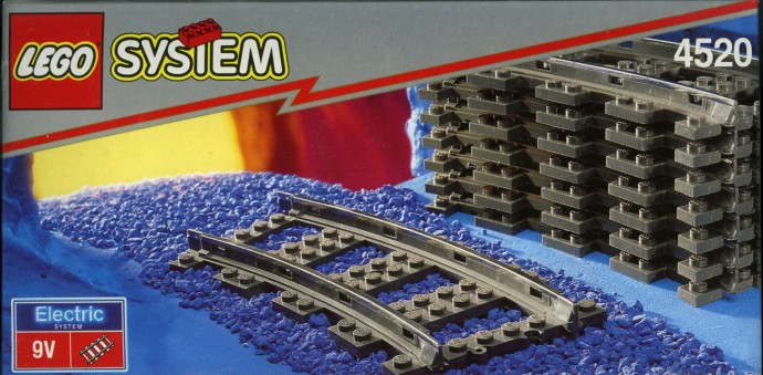 LEGO® Curved Rails 4520