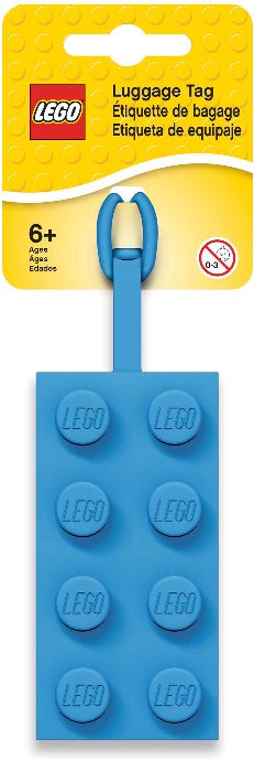 LEGO® Blue Brick Luggage Tag 5005543