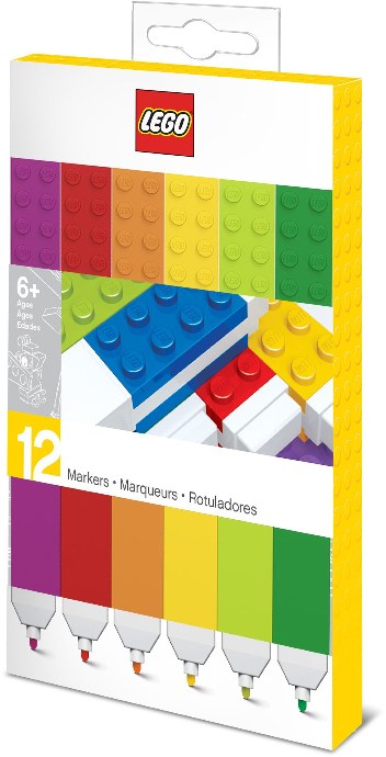 LEGO® 12-Pack Marker Set 5005963