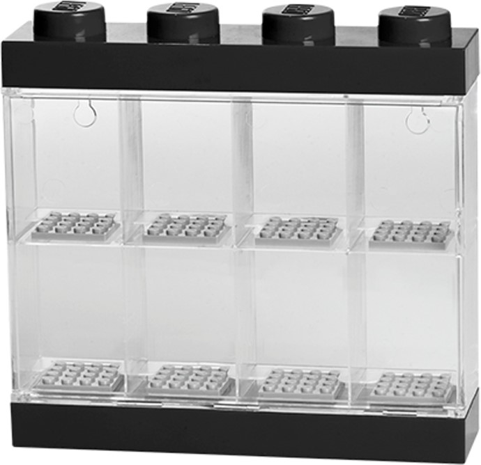 LEGO® Minifigure Display Case 8 (Black) 5006152