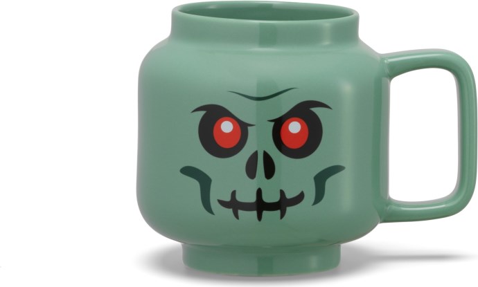 LEGO® Minifigure Ceramic Mug (Green Skeleton 530ml) 5007886