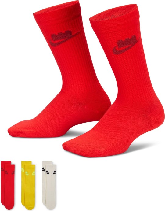 LEGO® Nike x LEGO Collection Everyday Essentials Crew Socks (3 Pairs) 5009947