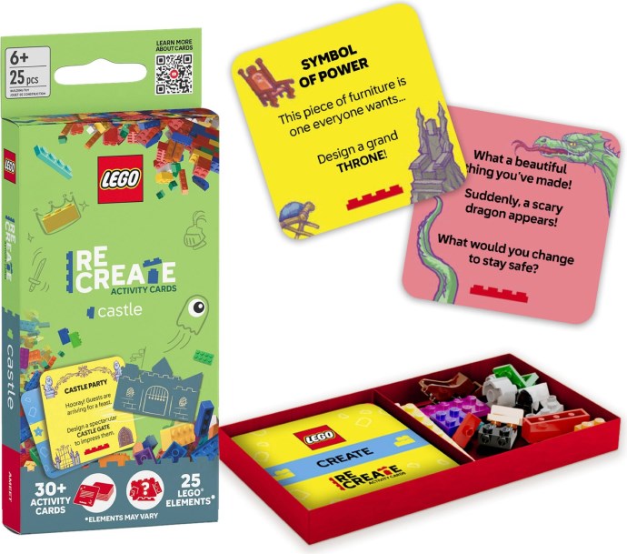 LEGO® ReCreate Activity Cards: Castle 5010358