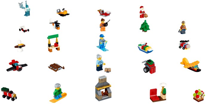 LEGO® City Advent Calendar 2017 60155