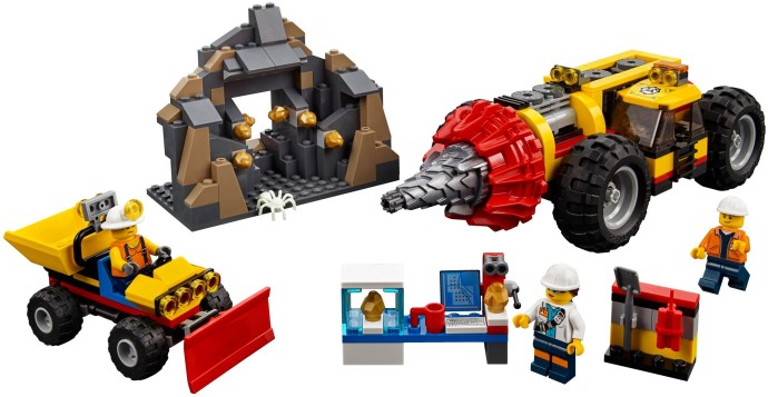 LEGO® Mining Heavy Driller 60186