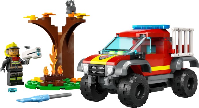 LEGO® 4x4 Fire Truck Rescue 60393