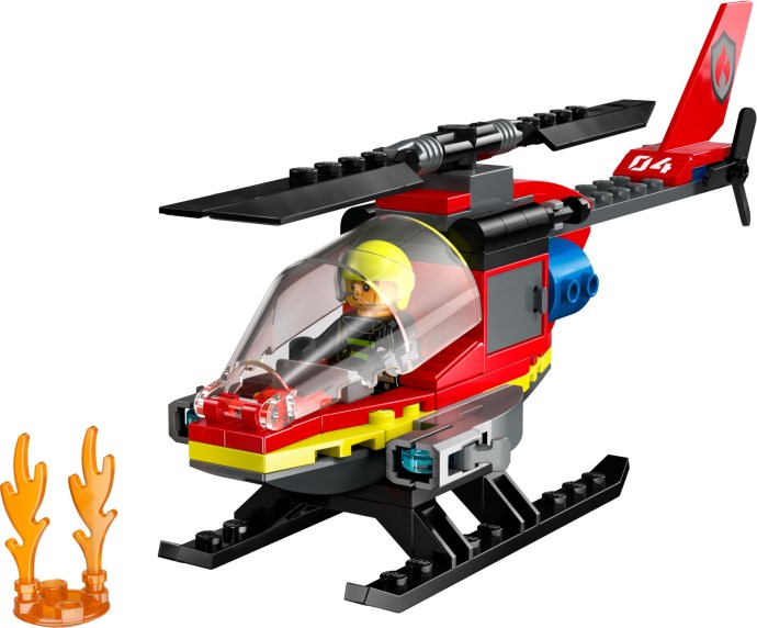 LEGO® Fire Rescue Helicopter 60411