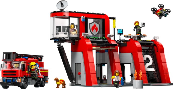 LEGO® Fire Station with Fire Truck 60414