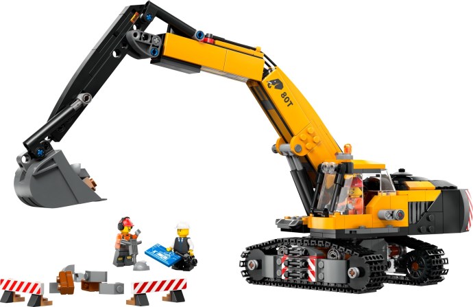 LEGO® Yellow Construction Excavator 60420