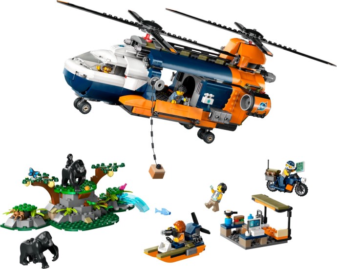 LEGO® Jungle Explorer Helicopter 60437