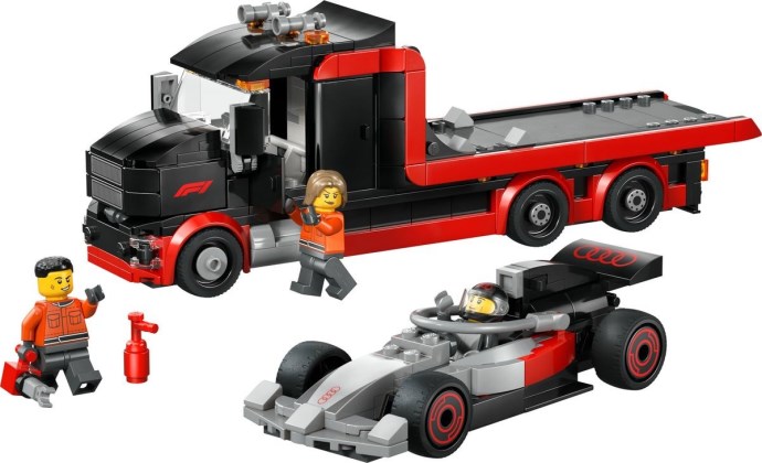 LEGO® F1 Display Truck with Audi F1 Race Car 60493