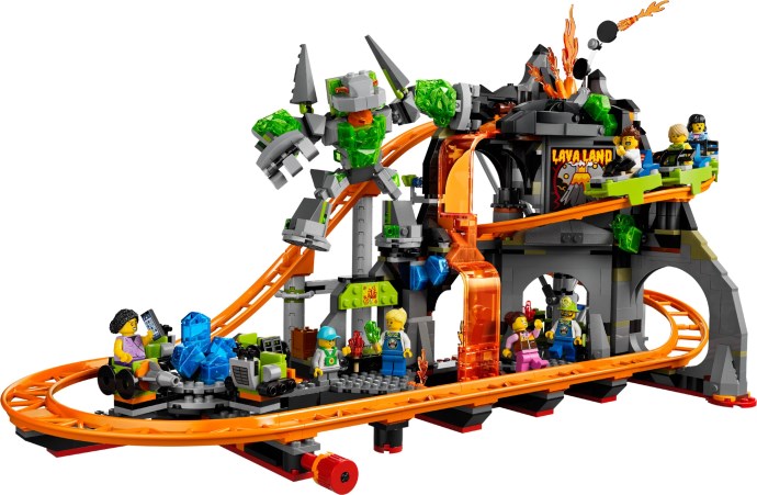 LEGO® Lava Land Roller Coaster Park 60501