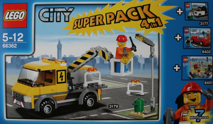 LEGO® City Super Pack 4 in 1 66362