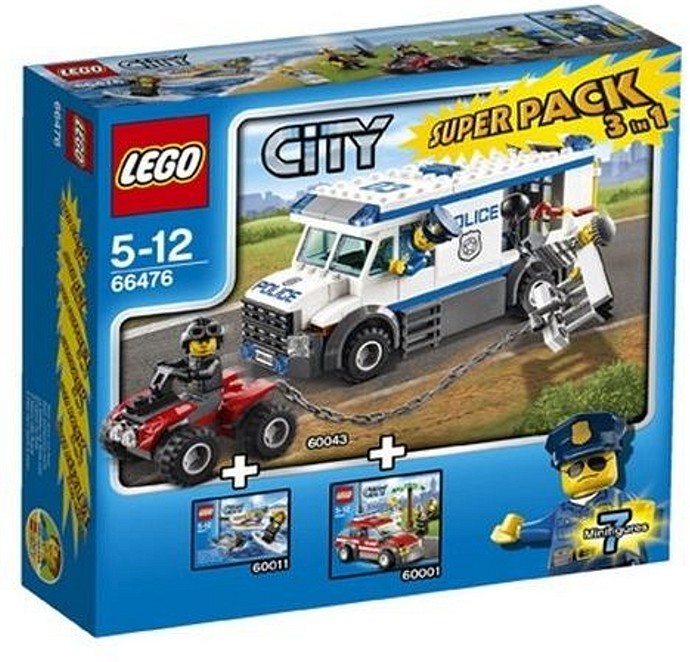 LEGO® City Super Pack 3 in 1 66476
