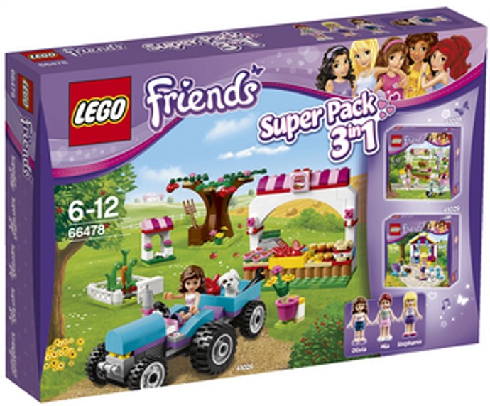 LEGO® Friends Super Pack 3 in 1 66478