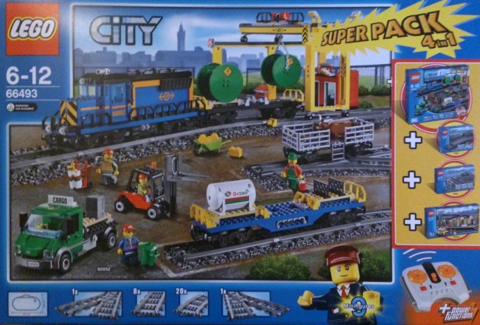 LEGO® City Train Super Pack 4 in 1 66493