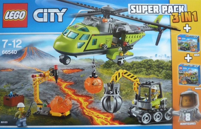 LEGO® City Super Pack 3 in 1 66540