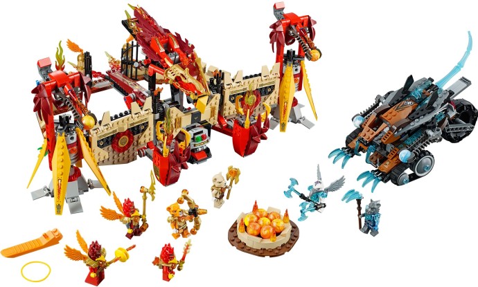 LEGO® Flying Phoenix Fire Temple 70146